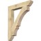 Ekena Millwork Balboa Slat Rough Sawn Bracket, Douglas Fir, 6"W x 40"D x 48"H BKT06X40X48BOA06RDF - alternate 1